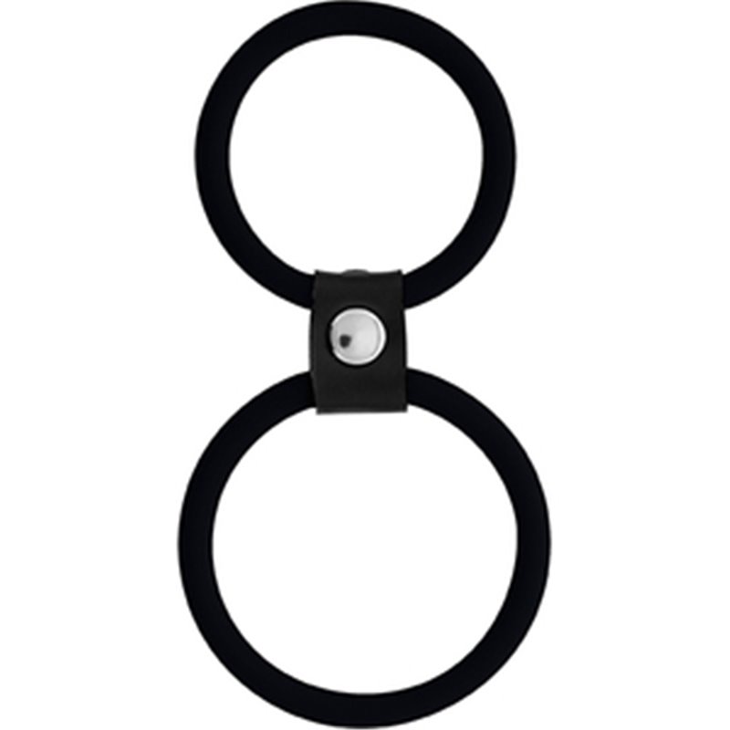 MENZSTUFF DUAL RINGS BLACK