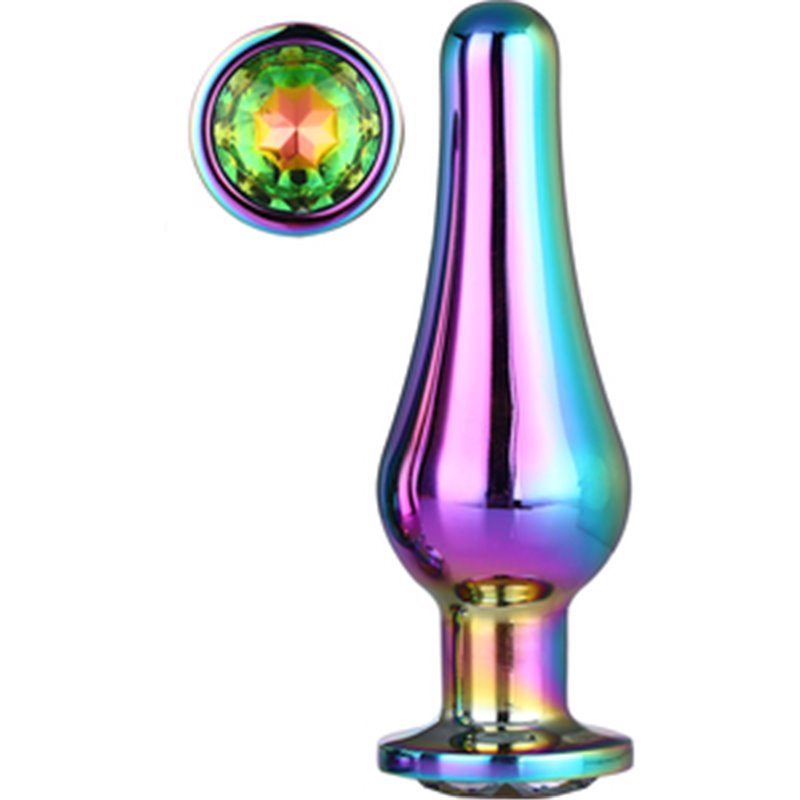 GLEAMING LOVE COLOURED PLEASURE PLUG L