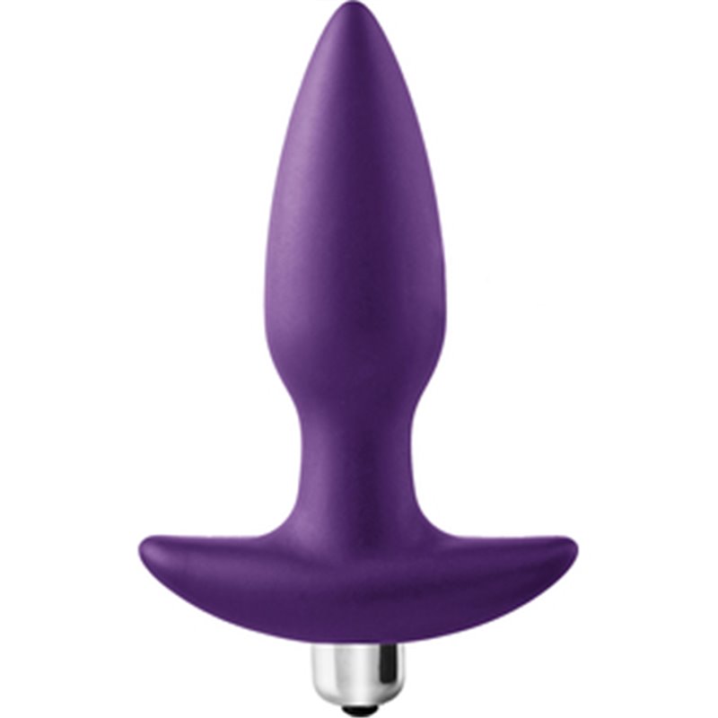 FLIRTS 10 FUNCTIONS VIBRATING PLUG PURPLE