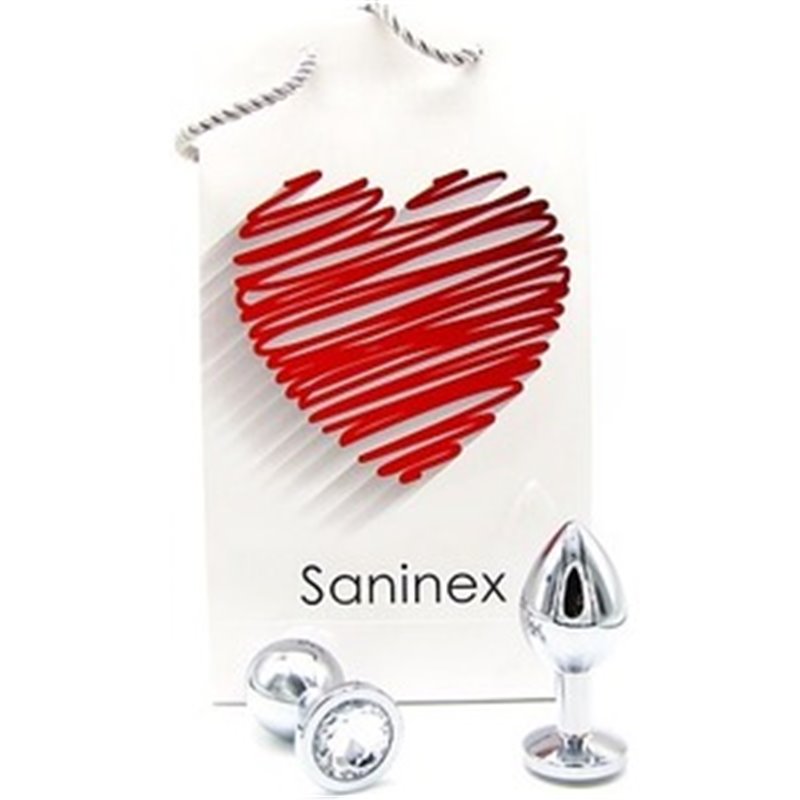 SANINEX PLUG METAL INTENSE ORGASMIC DIAMOND