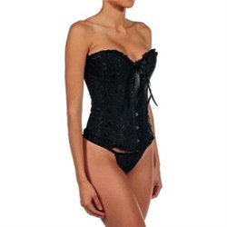 INTIMAX CORSET ATENEA NEGRO