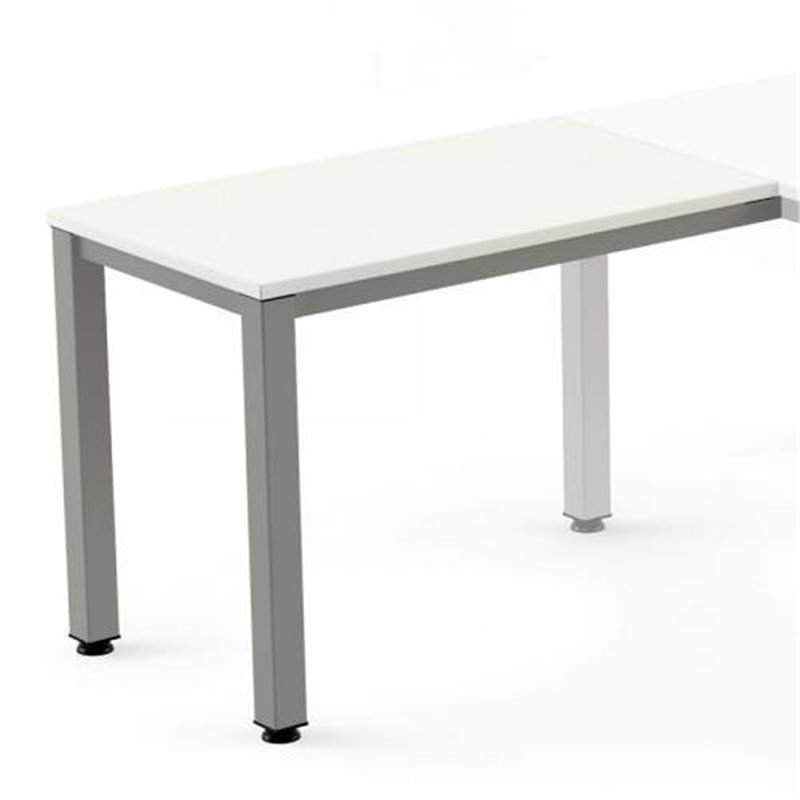 ALA  PARA MESA SERIE EXECUTIVE 100X60 GRIS / BLANCO ROCADA 2107AD04