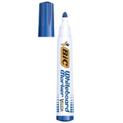 MARCADOR PARA PIZARRA BLANCA 1751 TINTA A BASE DE ALCOHOL TRAZO 3-5,5MM. AZUL VELLEDA 904947