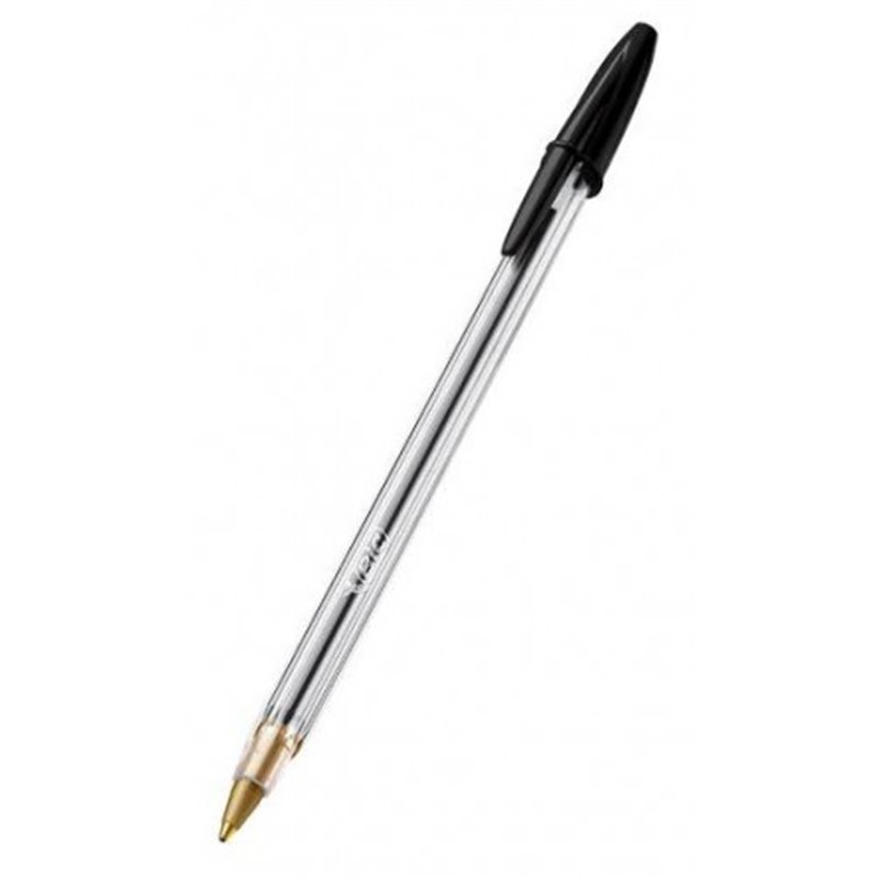 BOLIGRAFO CRISTAL XL 1.6 TRAZO 0,6 MM. COLOR NEGRO BIC 880648