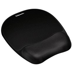 ALFOMBRILLA CON REPOSAMUÑECAS MEMORY FOAM NEGRO FELLOWES 9176501