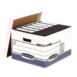 CONTENEDOR DE ARCHIVOS TAMAÑO FOLIO AZUL BANKERS BOX 0030901