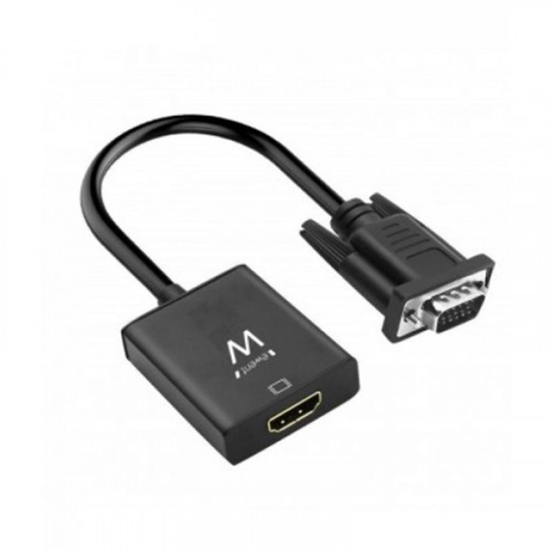 Ewent Convertidor VGA a HDMI con Audio