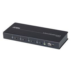 Aten CS724KM interruptor KVM Negro