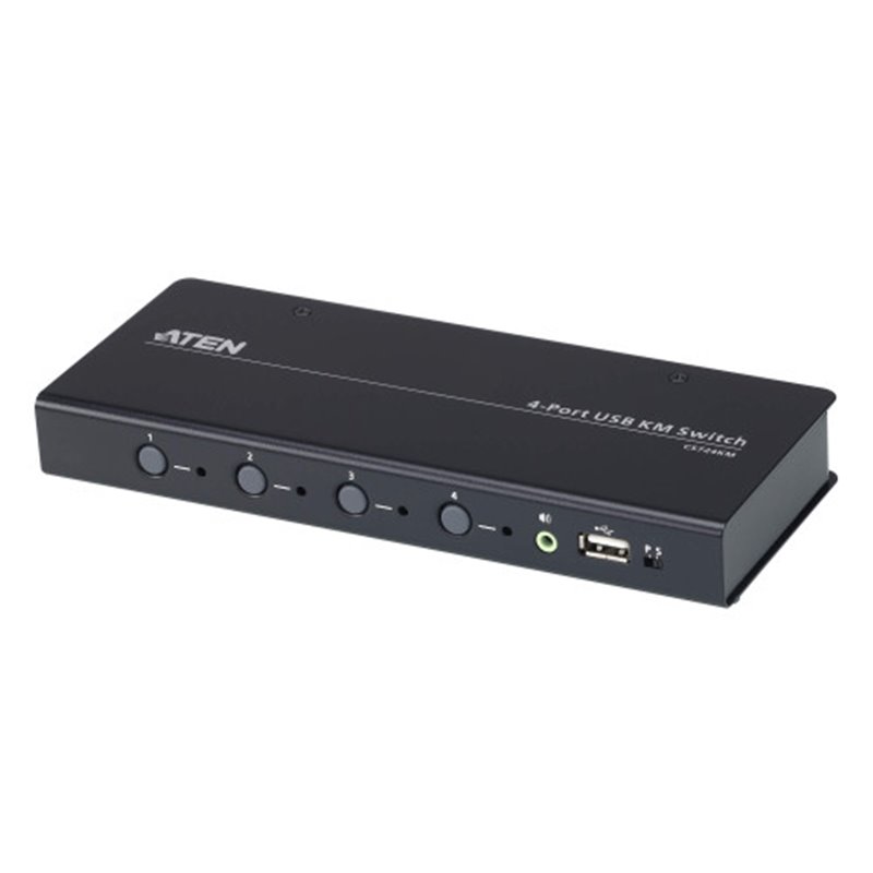 Aten CS724KM interruptor KVM Negro