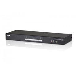 Aten CS1644A interruptor KVM Montaje en rack Negro