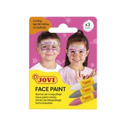 SET MAQUILLAJE FACE PAINT ESTUCHE DE 3 BARRAS FANTASY JOVI 175FA