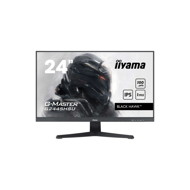 iiyama G-MASTER G2445HSU-B2 pantalla para PC 61 cm (24") 1920 x 1080 Pixeles Full HD LCD Negro