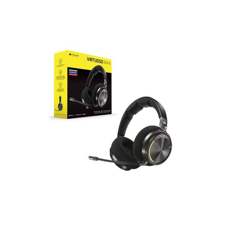 AURICULARES CORSAIR VIRTUOSO MAX WIRELESS NEGRO CA-9011372-WW