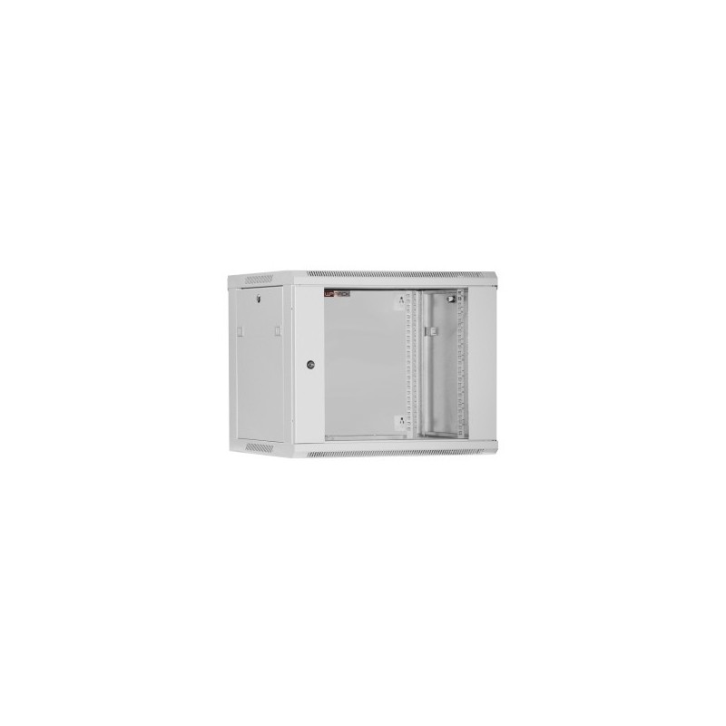 Wall Mount Rack 19" RWB Series 9U WxDxH: 600x500x500 mmnGrey RAL 7035