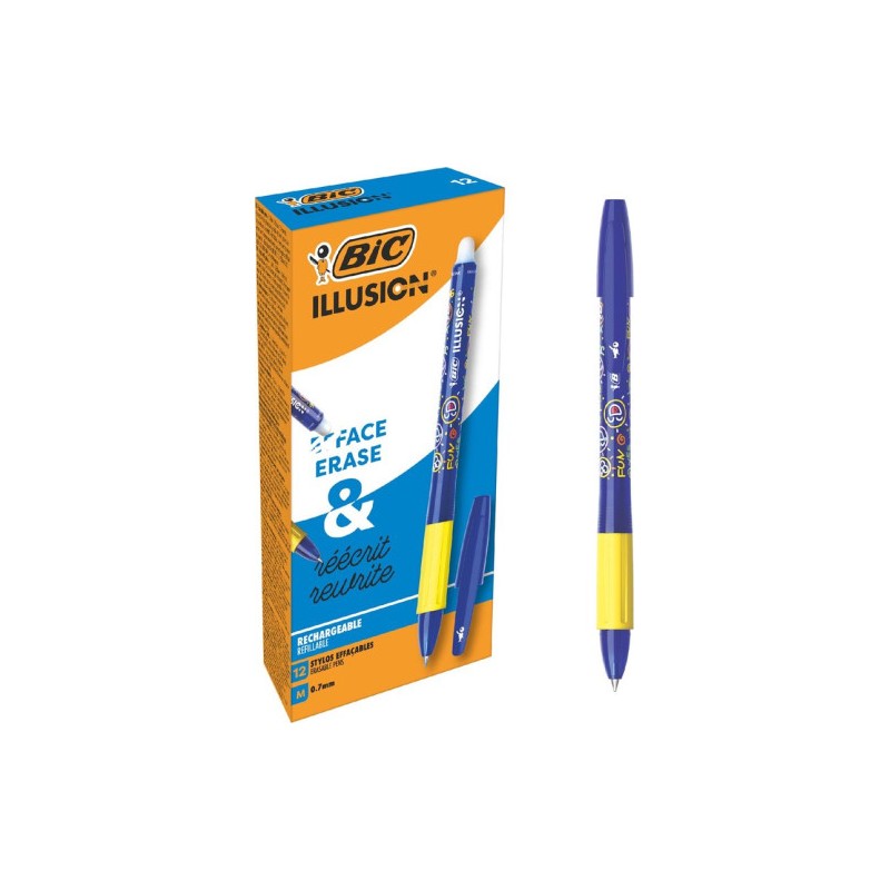 BOLIGRAFO DE GEL BORRABLE AZUL BIC 516518