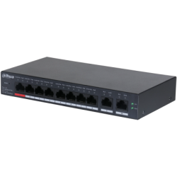 (DH-CS4010-8ET-110) DAHUA SWITCH 10 PUERTOS CLOUD MANAGEMENT 8 POE