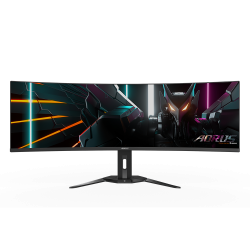 AORUS CO49DQ pantalla para PC 124,5 cm (49") 5120 x 1440 Pixeles DQHD OLED Negro