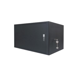 WP WALL MOUNT RACK 19" RWS SERIES 6U WXDXH: 560X400X400 MM, BLACK RAL 9005