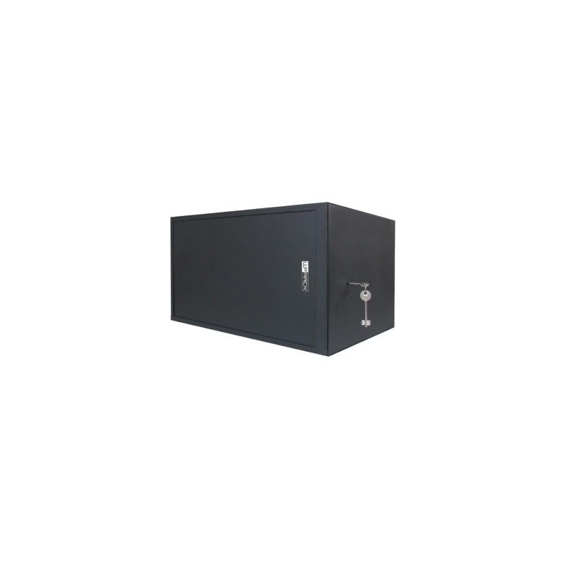 WP WALL MOUNT RACK 19" RWS SERIES 6U WXDXH: 560X400X400 MM, BLACK RAL 9005