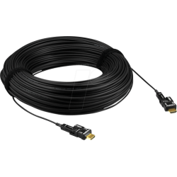 ATEN EXTENSOR HDMI TRUE 4K HDMI ACTIVE OPTICAL CABLE (60M) W