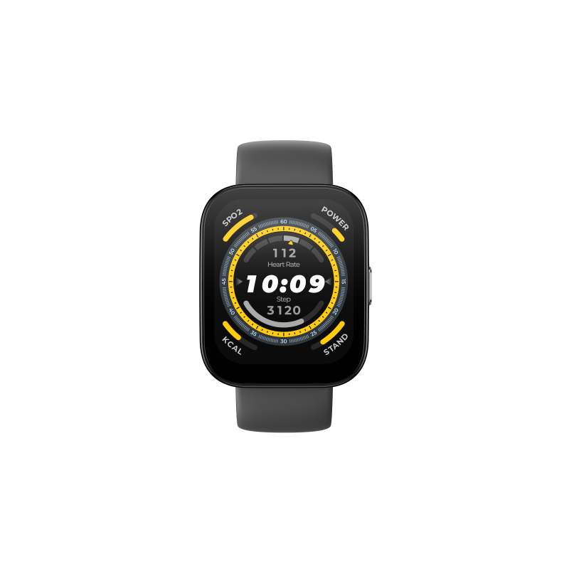 Amazfit Bip 5 4,85 cm (1.91") LCD 38 mm Digital 320 x 380 Pixeles Pantalla táctil Negro GPS (satélite)