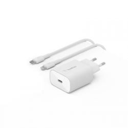 Belkin WCA004VF1MWH-B6 cargador de dispositivo móvil Teléfono móvil Blanco USB Carga rápida Interior