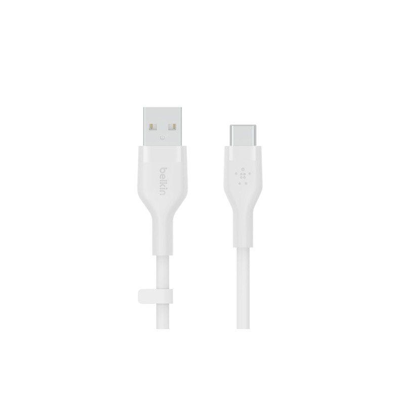 Belkin BOOST↑CHARGE Flex cable USB 2 m USB 2.0 USB C Blanco