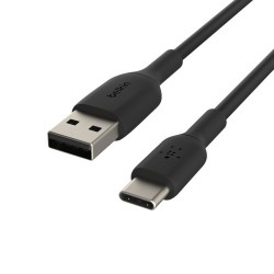 Belkin CAB001BT1MBK cable USB 1 m USB A USB C Negro