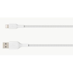 Belkin CAA002BT2MWH cable de conector Lightning 2 m Blanco