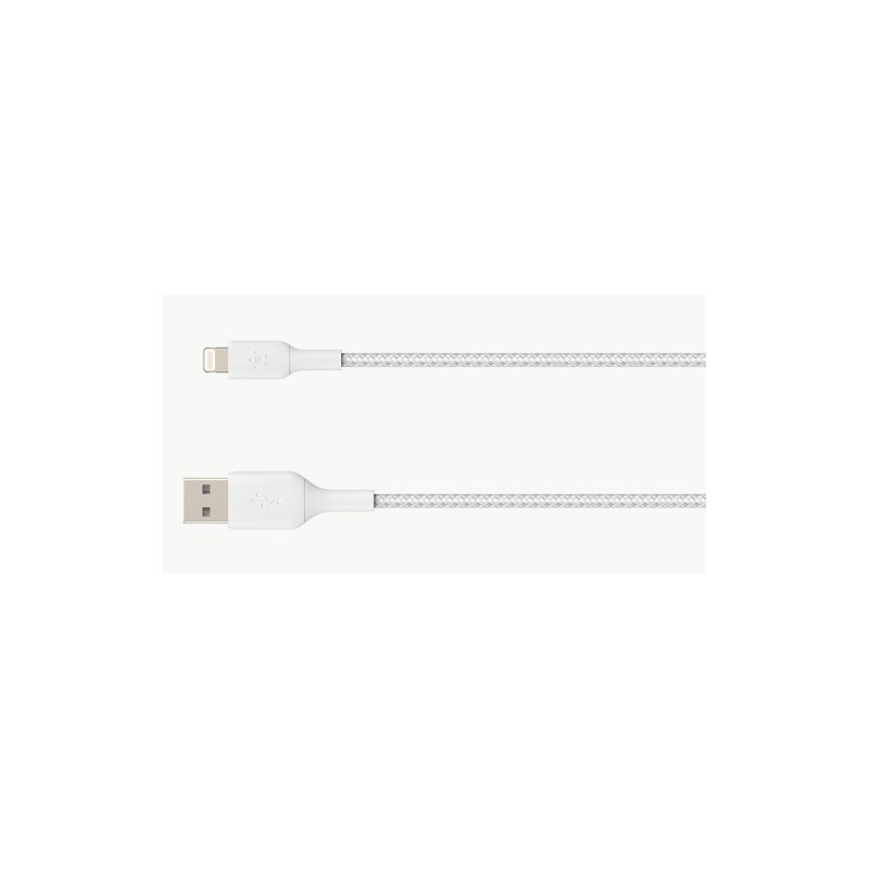 Belkin CAA002BT2MWH cable de conector Lightning 2 m Blanco