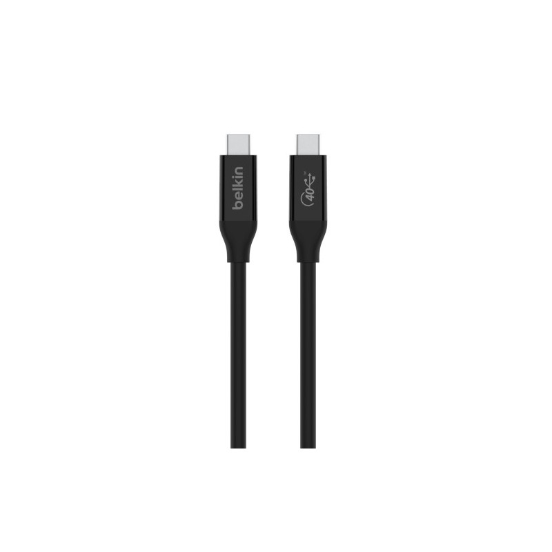 Belkin INZ001bt0.8MBK cable USB 0,8 m USB4 Gen 3x2 USB C Negro