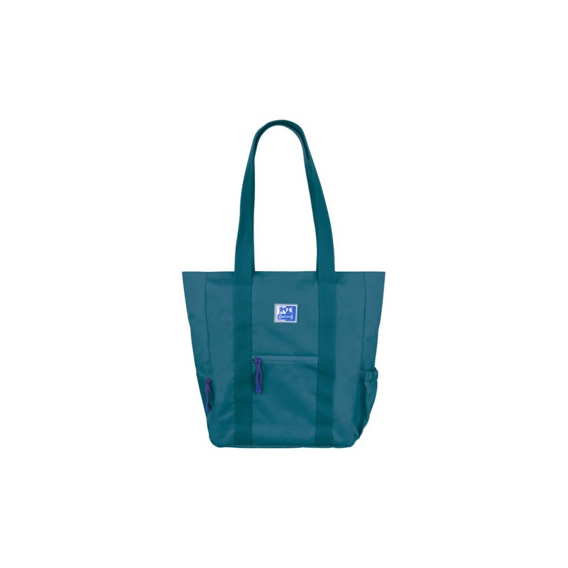 TOTE BAG B-TRENDY OXFBAG RPET AQUA OXFORD 400174106