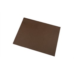 BOLSA 25 HOJAS + 1 HOJA GRATIS PAPEL SEDA-FSC-18G - 50 X 75 CM MARRON OSCURO SADIPAL S0718118