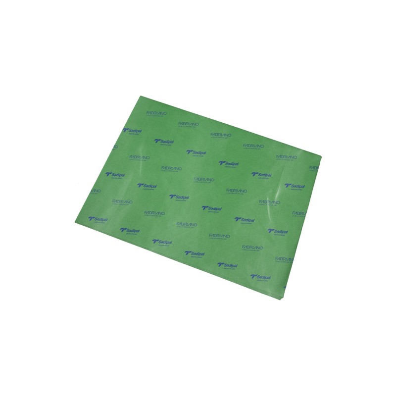 BOLSA 25 HOJAS + 1 HOJA GRATIS PAPEL SEDA-FSC-18G - 50 X 75 CM VERDE FUERTE SADIPAL S0718115