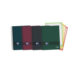 CUADERNO OXFORD & YOU EUROPEANBOOK 4 MULTI A5+ T.EXTRADURA 120H 5X5 COLORES SURTIDO NEUTROS OXFORD 400159033