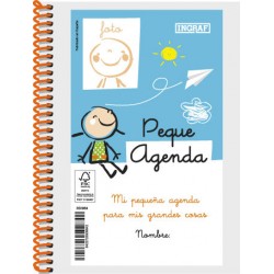 AGENDA ESCOLAR 2022-2023 PEQUE 8º DIA PAGINA TAPA PERSONALIZABLE INGRAF 350984