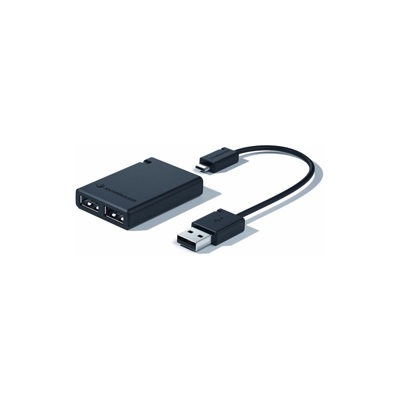 3Dconnexion 3DX-700051 hub de interfaz USB 2.0 Negro