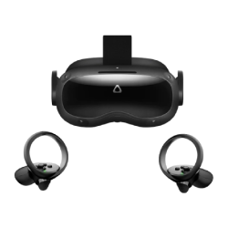 HTC VIVE Focus 3 Pantalla con montura para sujetar en la cabeza Negro