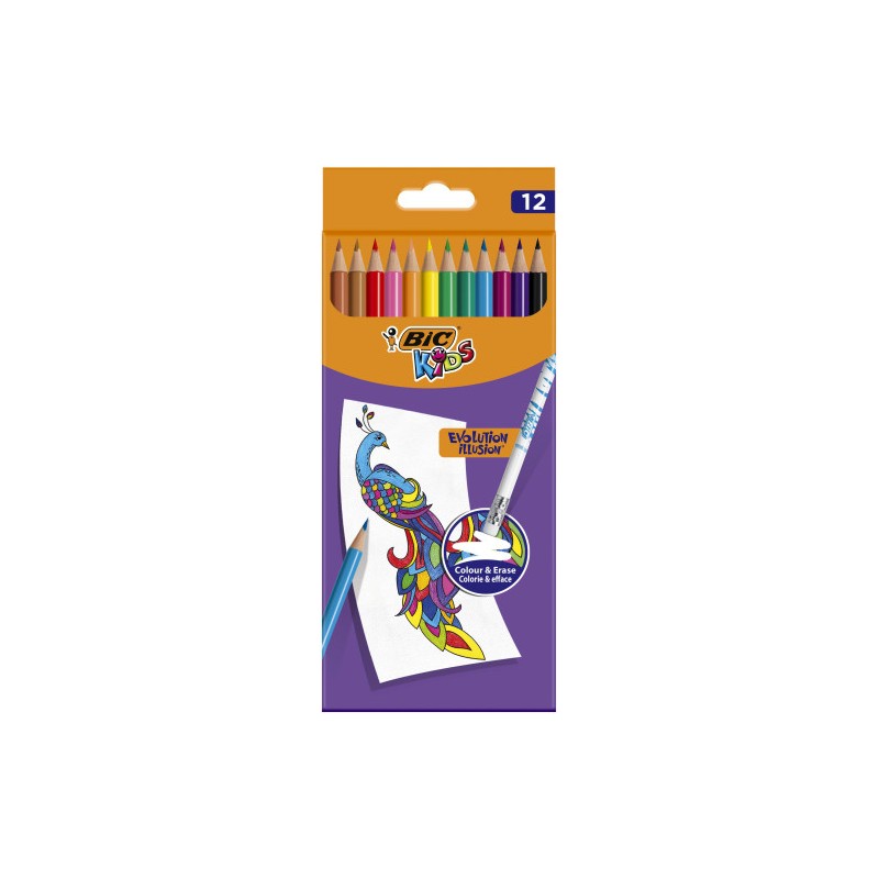 BIC 987868 laápiz de color Multicolor 12 pieza(s)