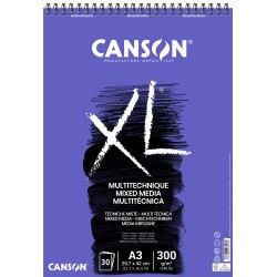 Canson XL Mix Media Bloc de hojas de papel para bellas artes 30 hojas