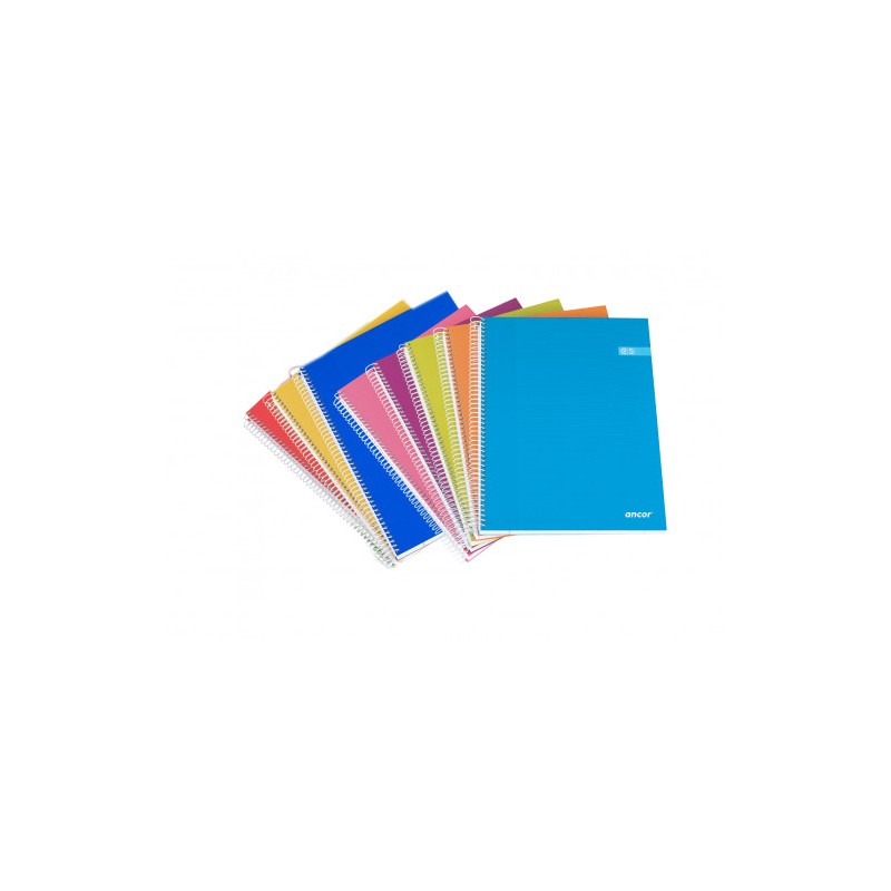 CUADERNO TAPA DURA FOLIO 80 HOJAS 60G 1 RAYA ANCOR 064889