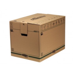 CAJA DE TRANSPORTE MONTAJE AUTOMÁTICO EXTRA GRANDE BANKERS BOX 6205401