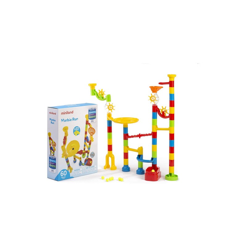 MARBLE RUN 60 PCS. MINILAND 94116