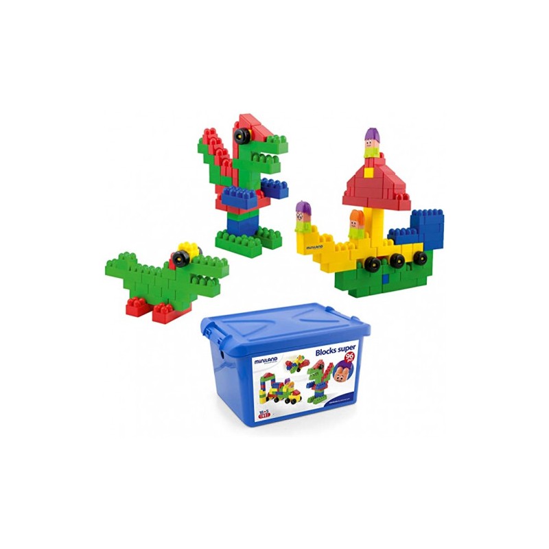 JUEGO SUPER BLOCKS 96 PIEZAS MINILAND 32338