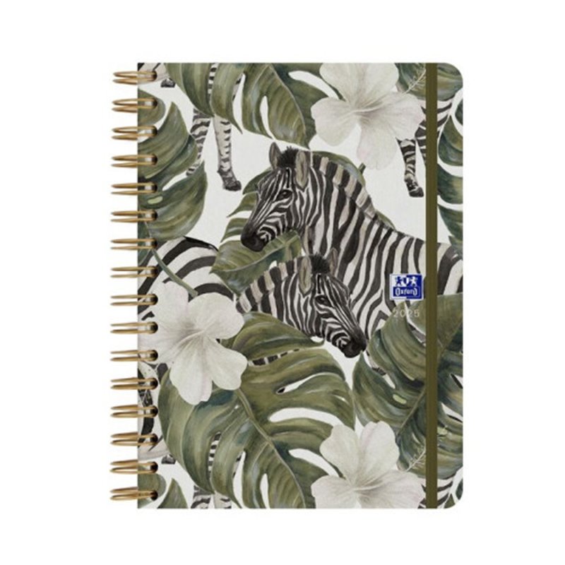 AGENDA 2025 WILD A5 15X21CM DIA PAGINA OXFORD 400190009