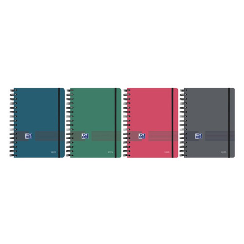 AGENDA 2025 OXFORD&YOU A5 15X21CM DIA PAGINA COLORES SURTIDOS OXFORD 400190030