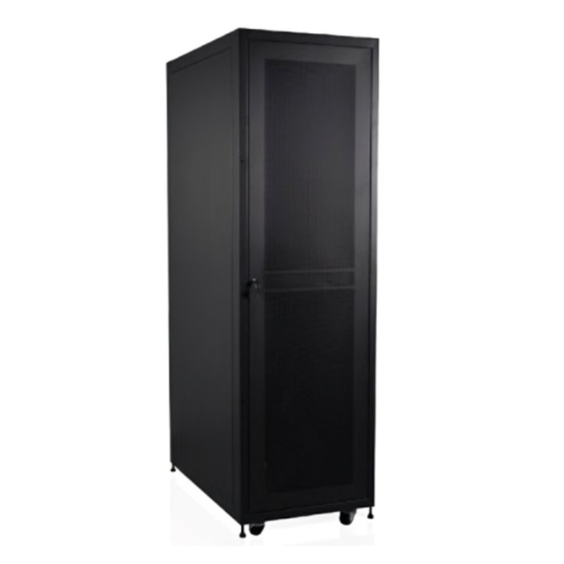 STANDING SERVER RACK RSA SERIES 19" 42U 800X1000MM UNMOUNTED, BLACK RAL 9005