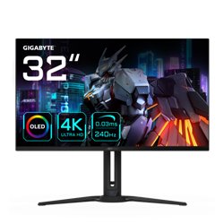 AORUS FO32U2 pantalla para PC 80 cm (31.5") 3840 x 2160 Pixeles 4K Ultra HD OLED Negro