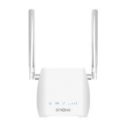 Strong 300M router inalámbrico Ethernet rápido Banda única (2,4 GHz) 4G Blanco