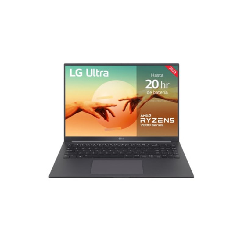 LG 16UD70R-G.AX56B ordenador portatil 7530U Portátil 40,6 cm (16") WUXGA AMD Ryzen™ 5 16 GB LPDDR4x-SDRAM 512 GB SSD Wi-Fi 6 (80